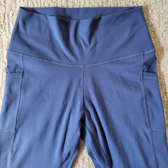 Women’s Colorfulkoala 7/8 Navy Blue Leggings – Size XL – NWOT - Picture 3 of 9